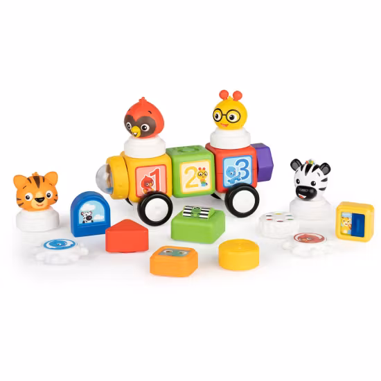 Baby Einstein Click & Create Magnetiska Aktivitetsklossar