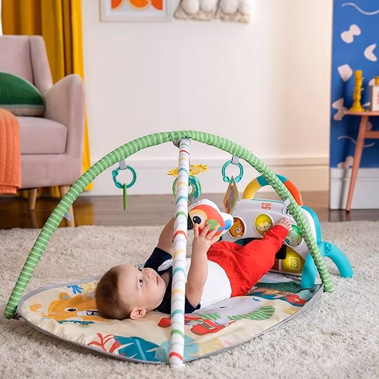 Bright Starts Kicks Piano & Drum Babygym