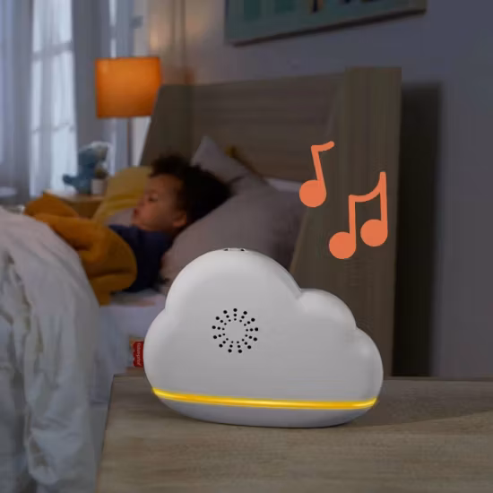 Fisher-Price Rainbow Showers Portabel Musikmobil med Speldosa