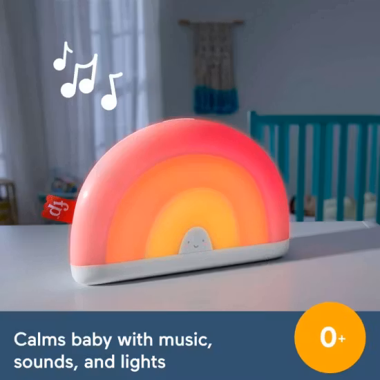 Fisher-Price Soothe Glow Rainbow Ljudmaskin
