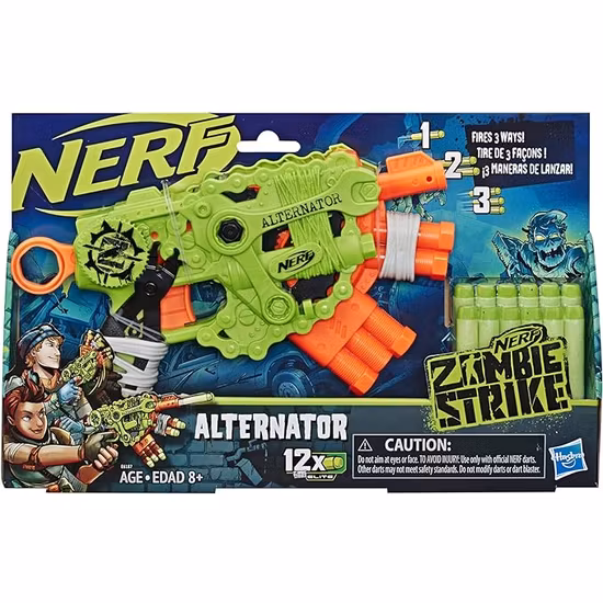 NERF Zombie Strike Alternator Blaster