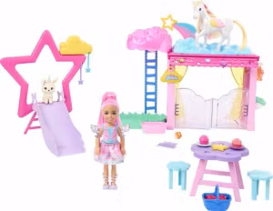 Barbie A Touch Of Magic Chelsea Dockset med Pegasus