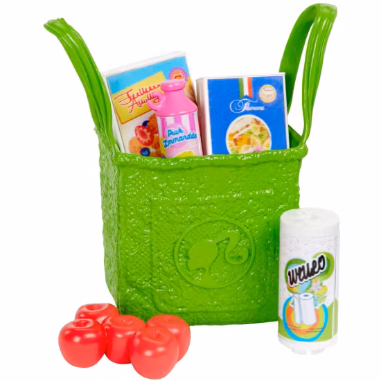 Barbie Lekset med Docka Skafferi