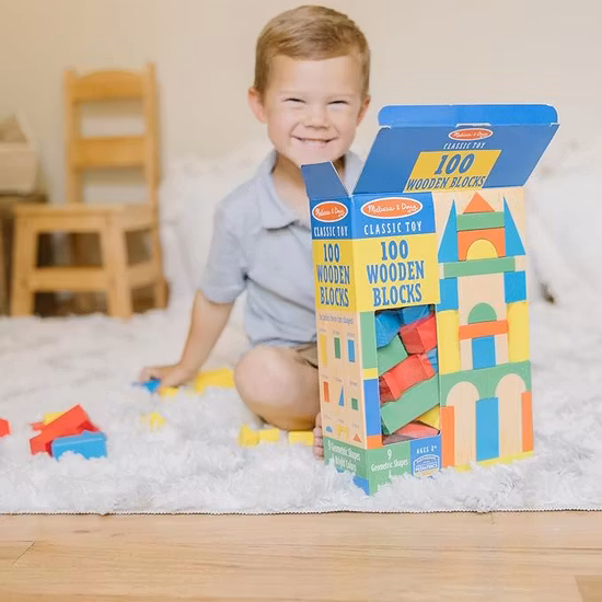 Melissa & Doug Byggklossar 100 Bitar