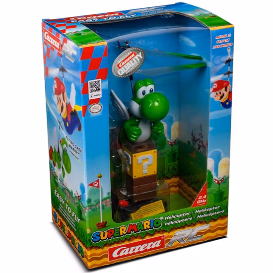 Carrera Nintendo Super Mario 2,4GHz Flying Yoshi  Radiostyrd Helikopter