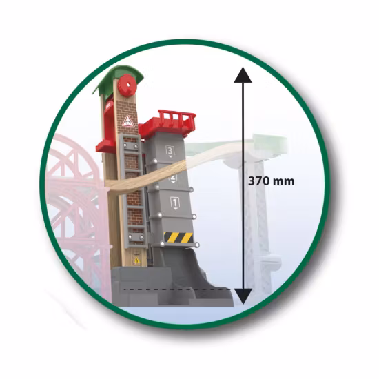 BRIO 33887 Lager Lyft och Lasta