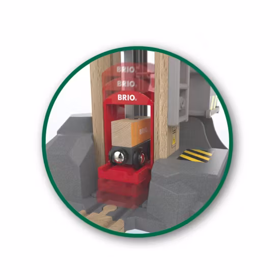 BRIO 33887 Lager Lyft och Lasta