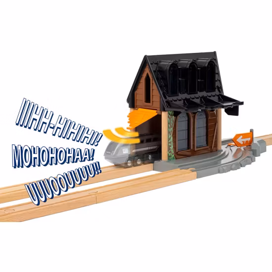 Brio 36007 Kuslig Tågstation Med Smart Tech Sound