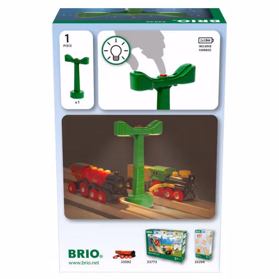 BRIO 33836 Järnvägsbelysning
