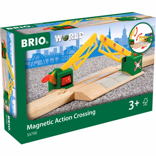 BRIO World 33750 Magnetstyrd Korsning
