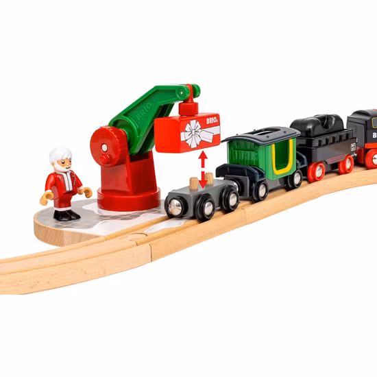 BRIO World 36014 batteridriven ånglok julset