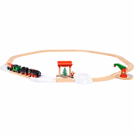 BRIO World 36014 batteridriven ånglok julset