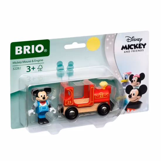 BRIO 32282 Musse Pigg och Lok