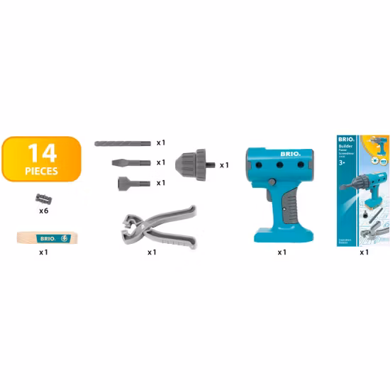 BRIO 34600 Builder Kraft Skruvmejsel