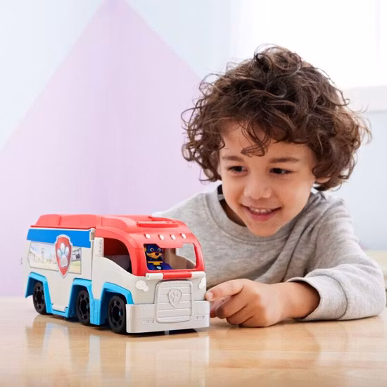 Paw Patrol Mighty Movie Lastbil Med Figuren Chase