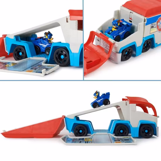 Paw Patrol Mighty Movie Lastbil Med Figuren Chase