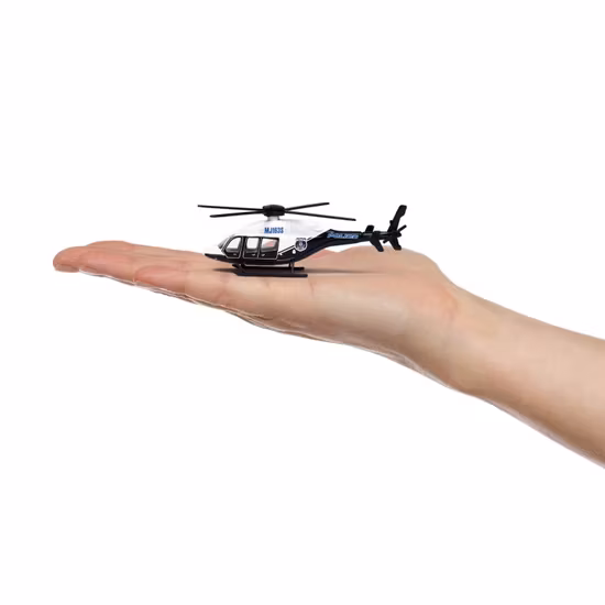 Majorette Polisfordon Presentförpackning 4-pack