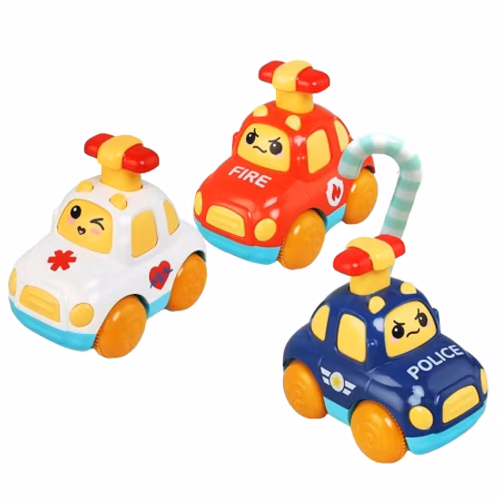 Leadstar Push & Go Bilar 3-Pack