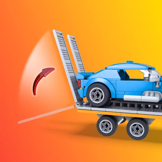 Hot Wheels Mega Construx Twinduction Hauler Pack