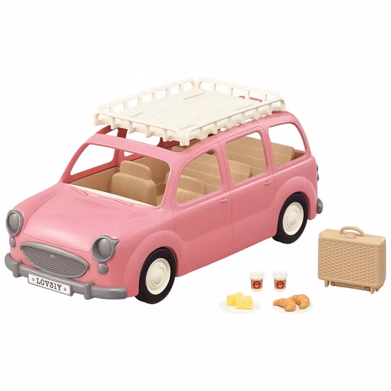 Sylvanian Families Familjebilen Rosa