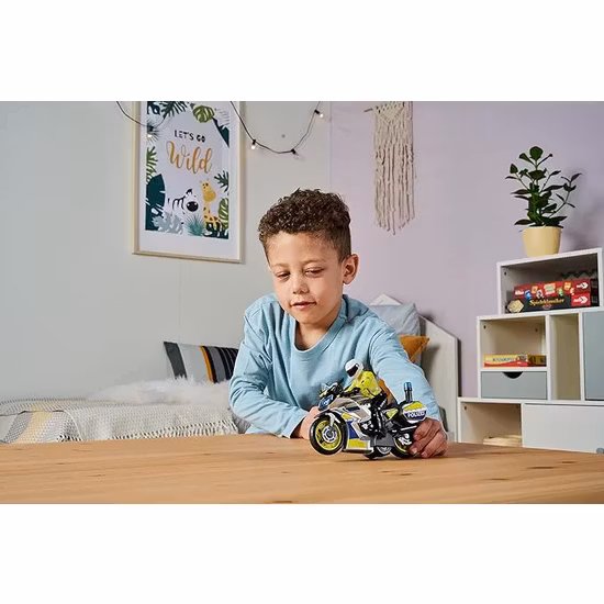 Dickie Toys Polismotorcykel