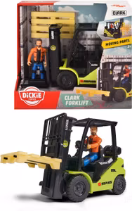 Dickie Toys Clark Gaffeltruck med Figur