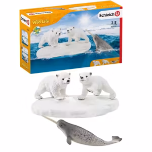 Schleich Wild Life Isbjörnars lekplats