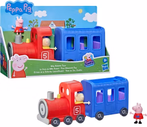 Greta Gris Fröken Kanins Tåg Figurer