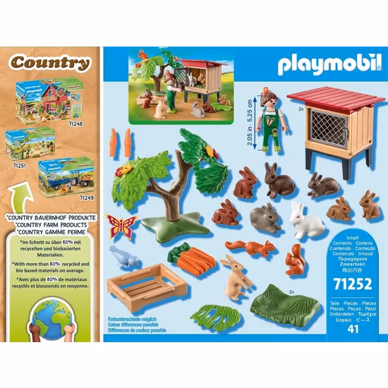 Playmobil Country 71252 Kaninhus