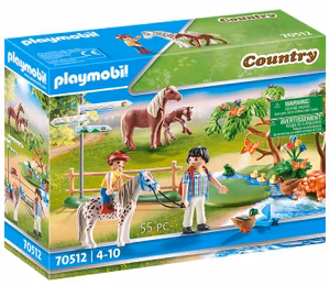 Playmobil Country Ponnyridtur 70512