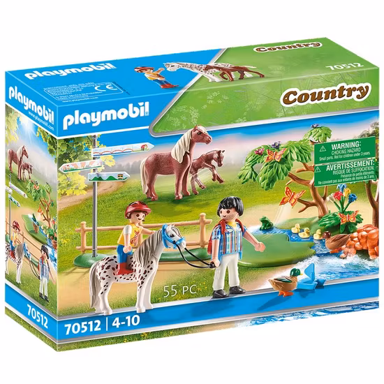 Playmobil Country Ponnyridtur 70512