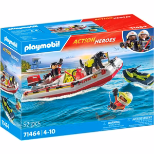Playmobil City Action 71464 Brandbåt med aquascooter