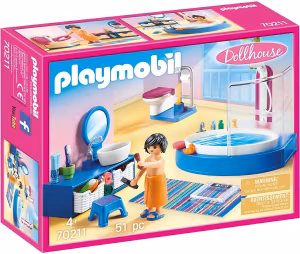 Playmobil 70211 Dollhouse Badrum med badkar