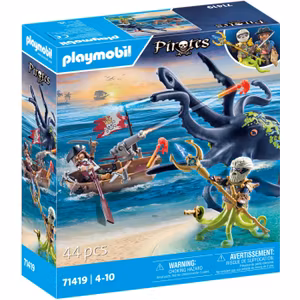 Playmobil Pirates 71419 Kamp mot jättebläckfisken