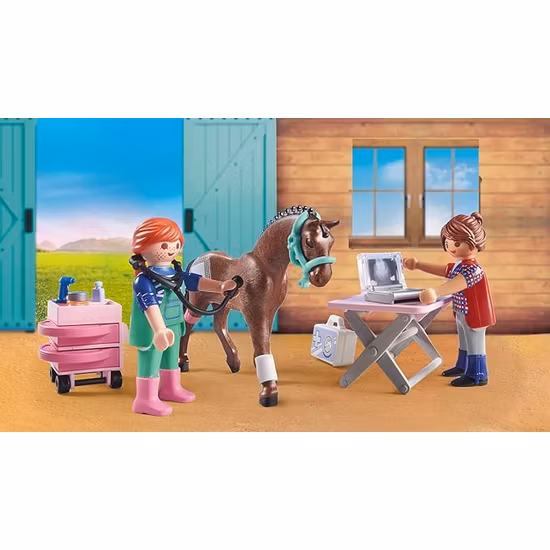 Playmobil 71241 Veterinär för hästar
