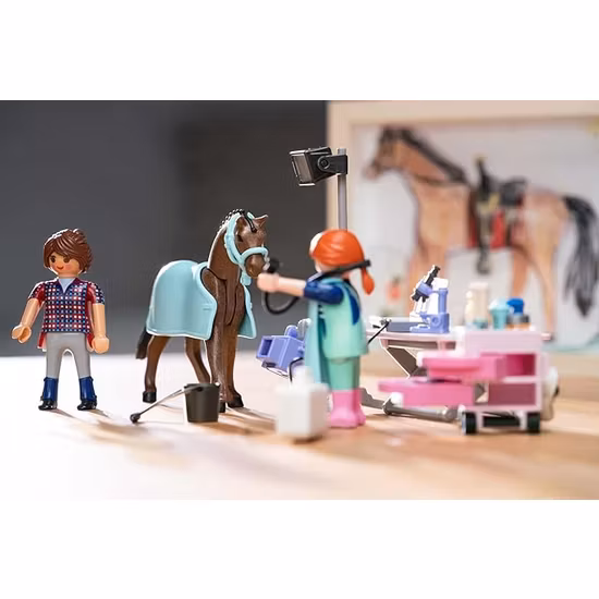Playmobil 71241 Veterinär för hästar