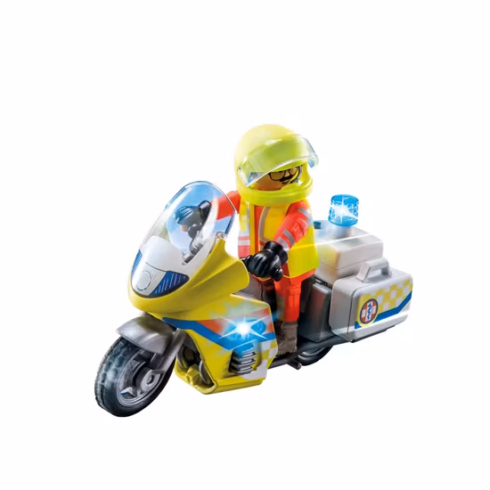 Playmobil City Life 71205 Akutläkare på motorcykel