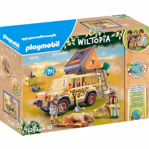 Playmobil 71293 Wiltopia Byggsats Terrängfordon med Lejon