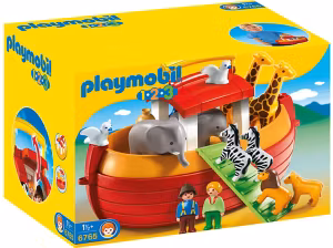 Playmobil 1.2.3 6765 Bärbar Noaks ark