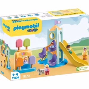 Playmobil 71326 1.2.3 Byggsats Upplevelsetorn med Glasskiosk