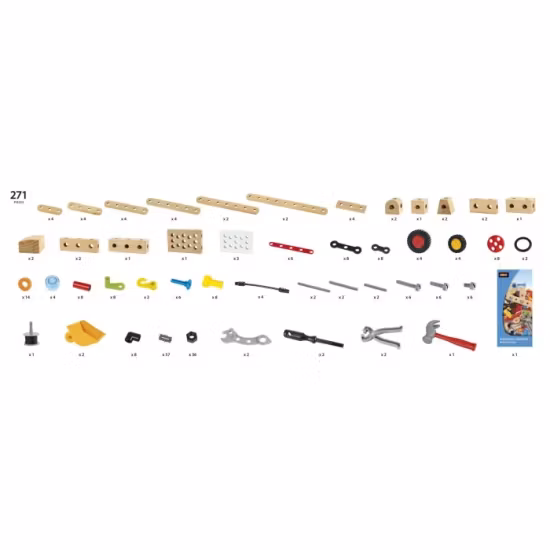 BRIO Builder 34589 Kreativitetssats