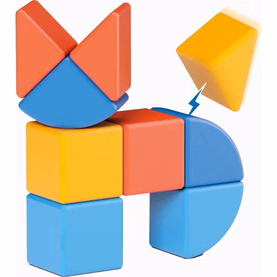 Geomag Magicube Byggsats Djur 9 Delar