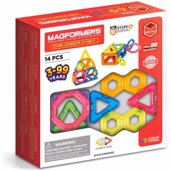 Magformers Challenger Byggsats 14 Delar