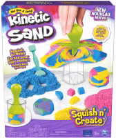Kinetic Sand Set Squish n' Create