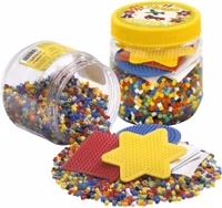 Hama Midi Beads Pärlor med Pärlplattor 4000 st