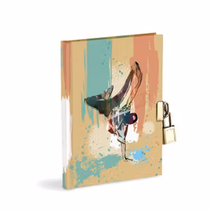 Mareli Dagbok Med Lås Break Dance