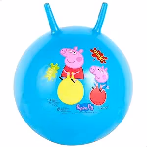 Greta Gris Hoppboll Blå