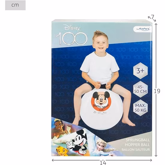 Musse Pigg Hoppboll Vit