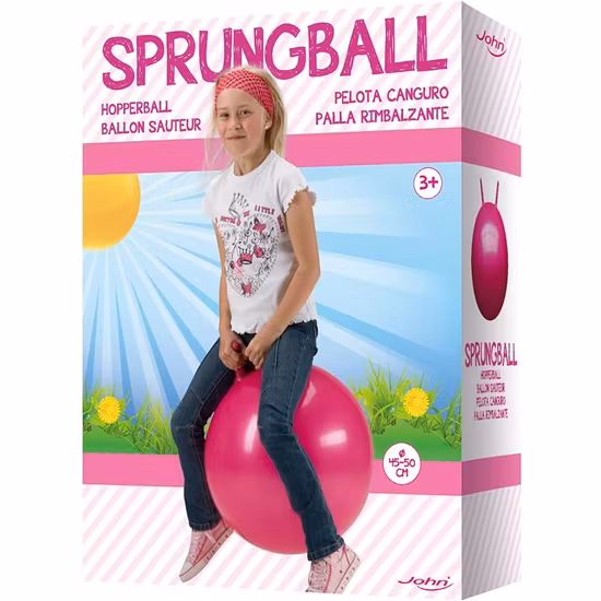 Hoppboll Rosa