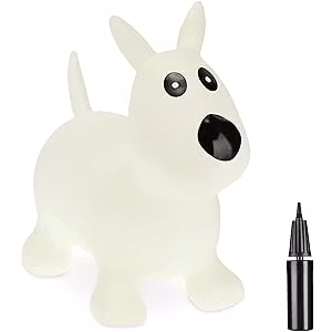 Relaxdays Hoppdjur Hund Inklusive Luftpump